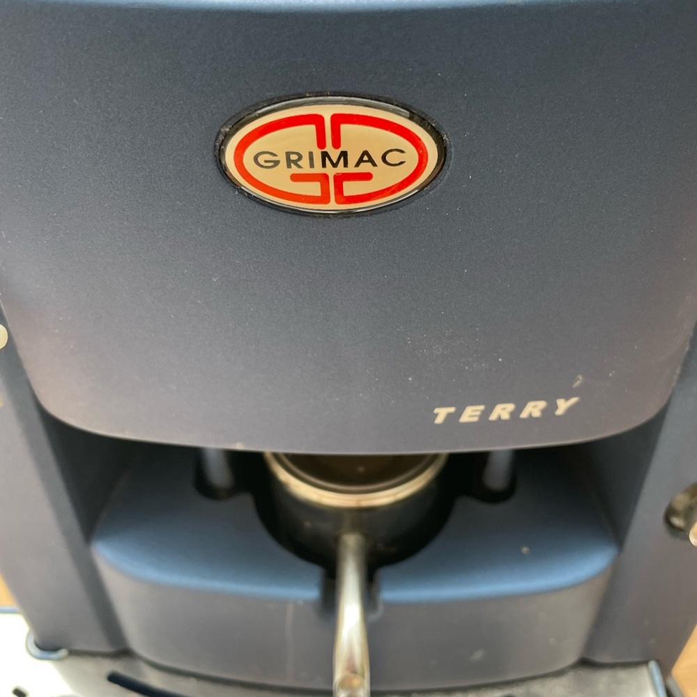 Grimac Terry Opale Espresso Pod Machine w/ Steam Wand (Blue)